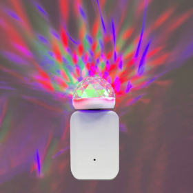 Meridian USB Sound Activated Night Light, Automatic, 4.12in by 1.77in